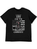 A Child Of God A Of Faith A Warrior Of Christ Classic Cotton Tee – Unisex Comfort For Any Season