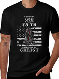 A Child Of God A Of Faith A Warrior Of Christ Classic Cotton Tee – Unisex Comfort For Any Season