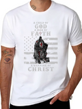 A Child Of God A Of Faith A Warrior Of Christ Classic Cotton Tee – Unisex Comfort For Any Season