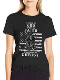 A Child Of God A Of Faith A Warrior Of Christ Classic Cotton Tee – Unisex Comfort For Any Season