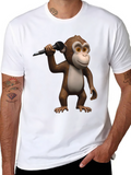 Monkeying Around: Fun Graphic Tee