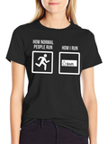 How I Run Programmer T-Shirt