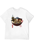 Ramen Bowl Japan Black T-Shirt