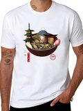 Ramen Bowl Japan Black T-Shirt