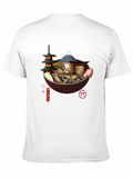Ramen Bowl Japan Black T-Shirt