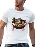 Ramen Bowl Japan Black T-Shirt