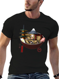 Ramen Bowl Japan Black T-Shirt