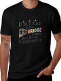 Discipline Bridge Black Graphic T-Shirt