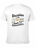 Discipline Bridge Black Graphic T-Shirt