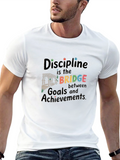 Discipline Bridge Black Graphic T-Shirt