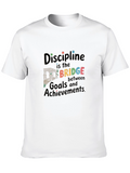 Discipline Bridge Black Graphic T-Shirt
