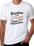 Discipline Bridge Black Graphic T-Shirt