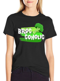 Broccoholic Funny Broccoli Lover T-Shirt