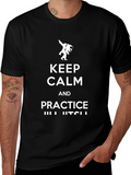 Keep Calm Jiu Jitsu Black T-Shirt