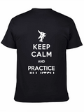 Keep Calm Jiu Jitsu Black T-Shirt