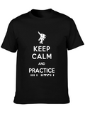 Keep Calm Jiu Jitsu Black T-Shirt