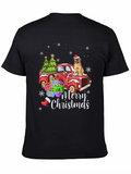 Merry Christmas Dog Truck T-Shirt