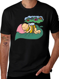 Dreaming Bee Graphic Tee - Black