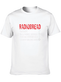 Radiobread Doughing Pun Black T-Shirt