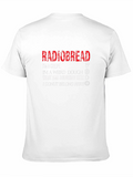 Radiobread Doughing Pun Black T-Shirt
