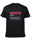 Radiobread Doughing Pun Black T-Shirt