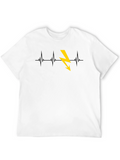Electric Heartbeat Graphic Tee