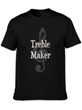 Treble Maker Black Graphic Tee