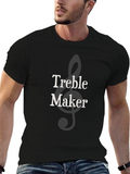 Treble Maker Black Graphic Tee