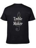 Treble Maker Black Graphic Tee