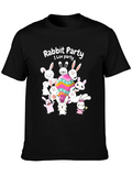 Rabbit Party Easter T-Shirt