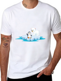 Penguin & Polar Bear Ice T-Shirt