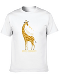 Giraffe Love Graphic Tee - Cute & Stylish