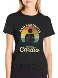 Bad Landings Are My Cardio Graphic Tee