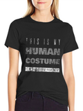 This is My Human Costume Funny T-Shirt