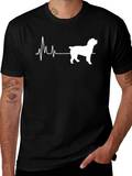 Rottweiler Heartbeat T-Shirt - Dog Lover Tee