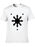 Philippine Flag Sun & Stars Graphic T-Shirt