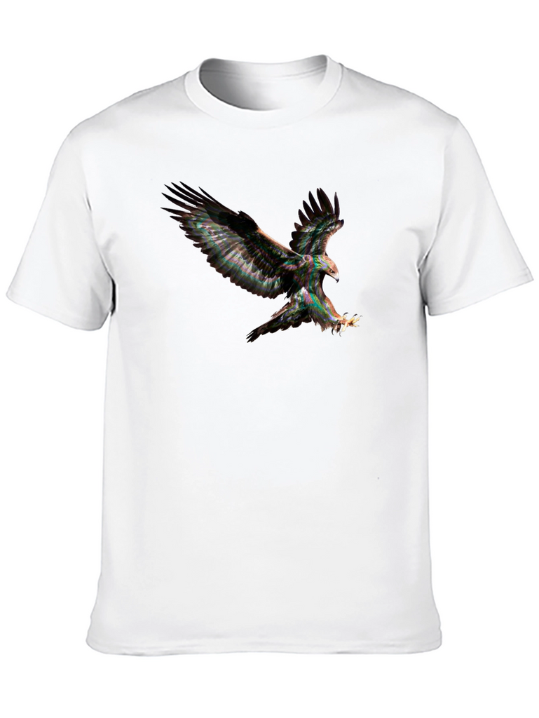 Eagle Graphic Black T-Shirt - Mens Fashion