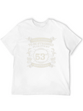 53rd Birthday T-Shirt - Too Blessed To Be Stressed