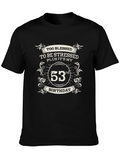 53rd Birthday T-Shirt - Too Blessed To Be Stressed