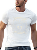 53rd Birthday T-Shirt - Too Blessed To Be Stressed