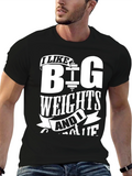 Funny Gym T-Shirt - I Like Big Weights!