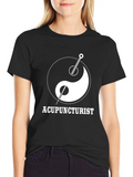 Acupuncturist Yin Yang Acupuncture Classic Cotton Tee – Unisex Comfort For Any Season
