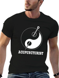 Acupuncturist Yin Yang Acupuncture Classic Cotton Tee – Unisex Comfort For Any Season
