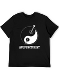 Acupuncturist Yin Yang Acupuncture Classic Cotton Tee – Unisex Comfort For Any Season