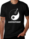 Acupuncturist Yin Yang Acupuncture Classic Cotton Tee – Unisex Comfort For Any Season