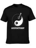 Acupuncturist Yin Yang Acupuncture Classic Cotton Tee – Unisex Comfort For Any Season