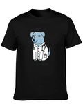 Adorable Sweet Cartoon Dogtor Blue Trust Me Classic Cotton Tee – Unisex Comfort For Any Season