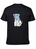 Adorable Sweet Cartoon Dogtor Blue Trust Me Classic Cotton Tee – Unisex Comfort For Any Season