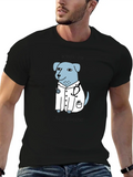 Adorable Sweet Cartoon Dogtor Blue Trust Me Classic Cotton Tee – Unisex Comfort For Any Season