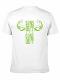 Suns Out Guns Out Mens T-Shirt